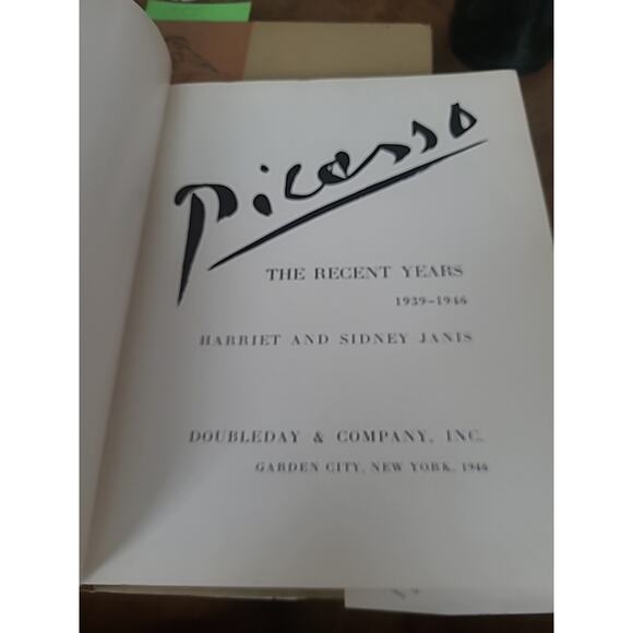 FIRST TRADE EDITION PICASSO: THE RECENT YEARS 1939-1946 Janis 1946 - Picture 5 of 6
